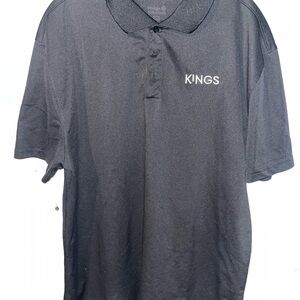 Kings of Cole Black Polo Shirt